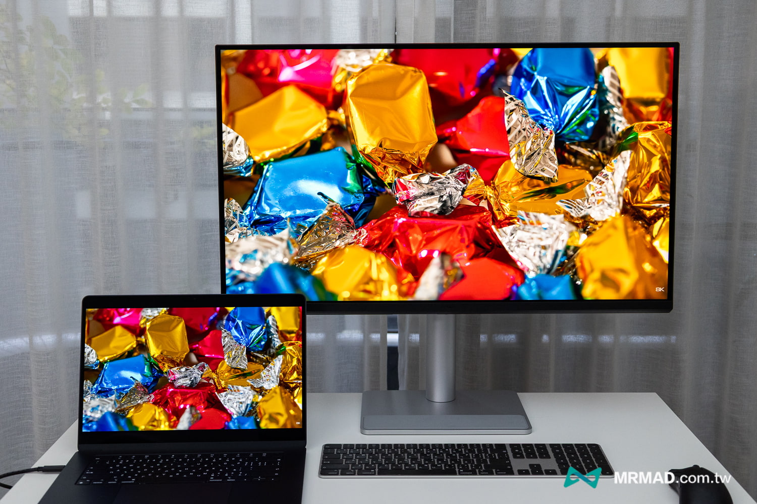 BenQ MA320UP 開箱 螢幕色彩3