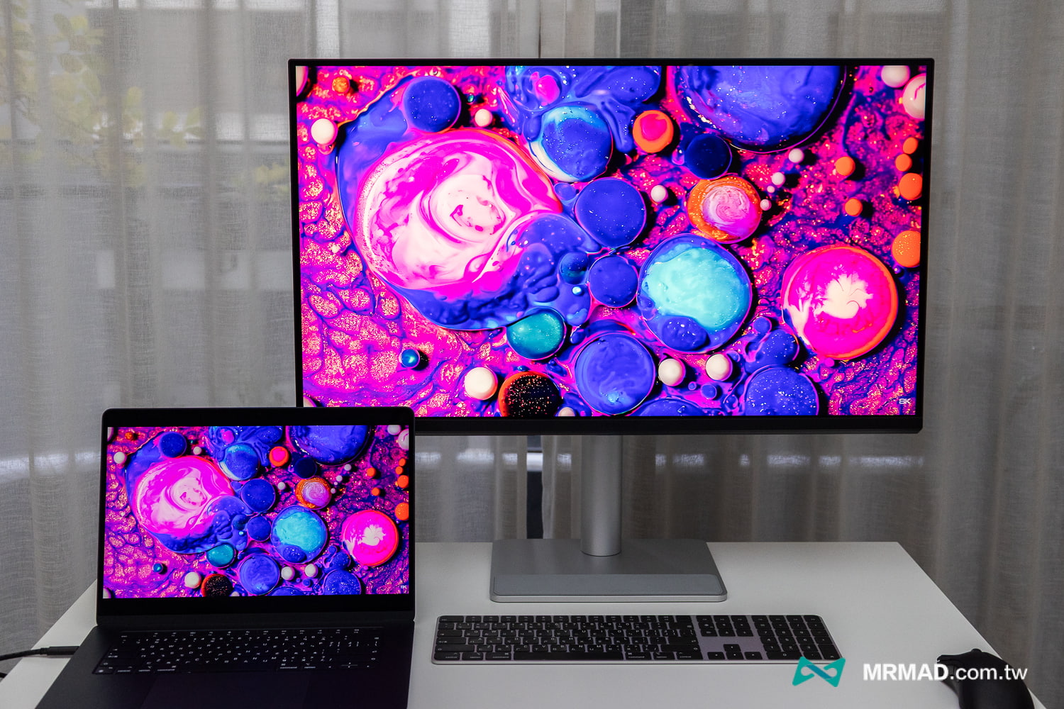 BenQ MA320UP 開箱 螢幕色彩6