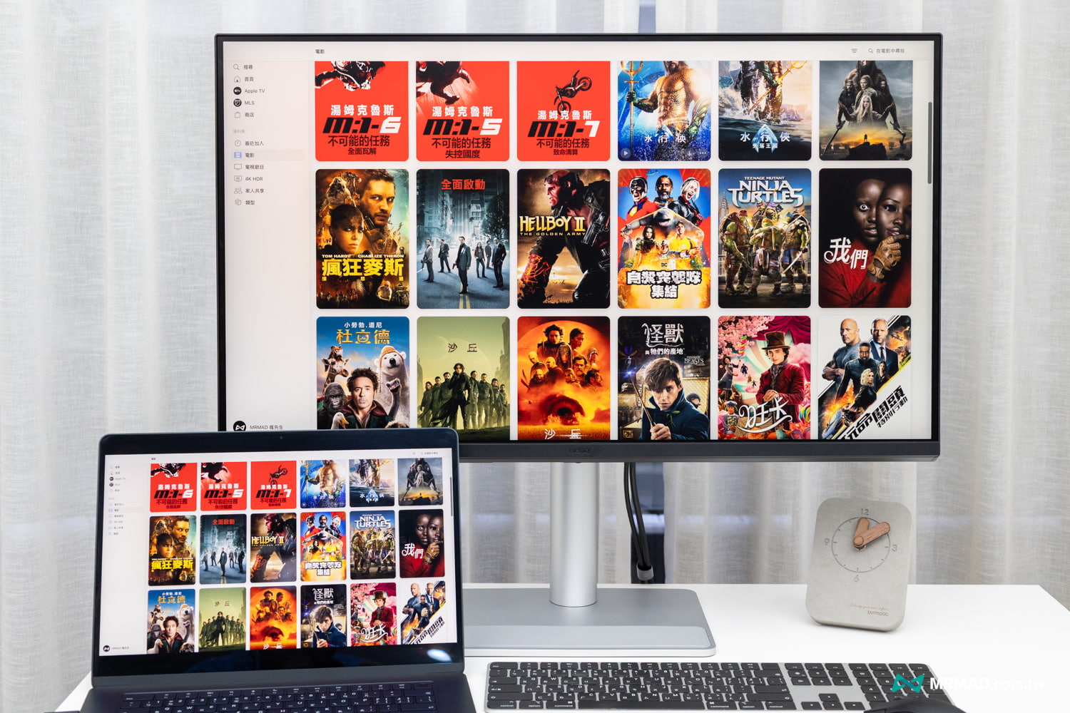 BenQ MA320UP 開箱 ICC Sync 色彩描述檔自動同步2