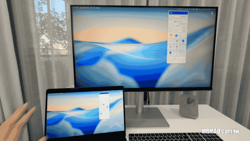 BenQ MA320UP 開箱 同步MacBook環境光感器2