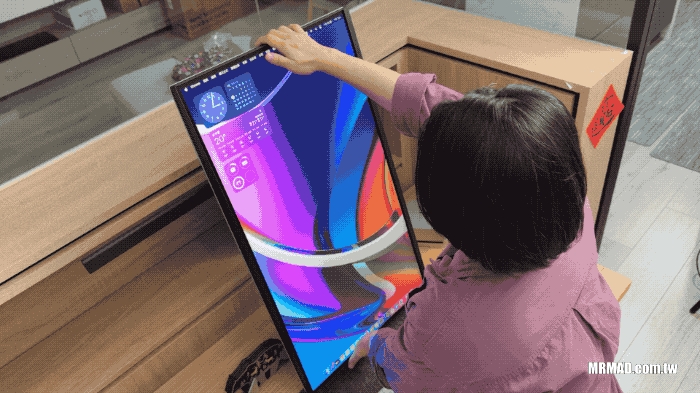MA320UP開箱 Auto Pivot 自動旋轉2