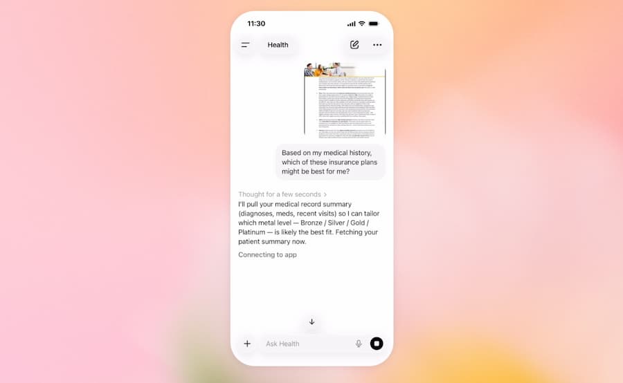 ChatGPT健康功能有哪些？能做什麼？