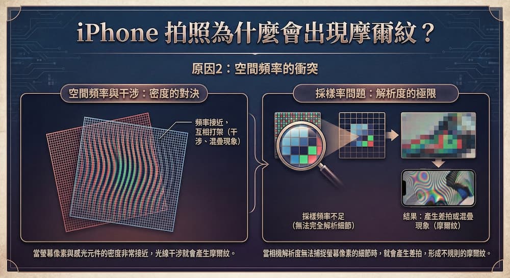 iPhone 拍照為什麼會出現摩爾紋（水波紋） 2