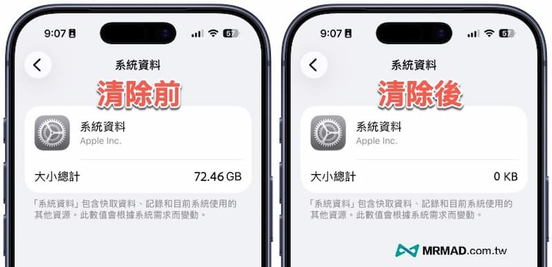 iPhone系統資料暴增清除技巧密技