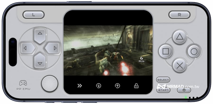 iPhone跑PSP遊戲模擬器 2