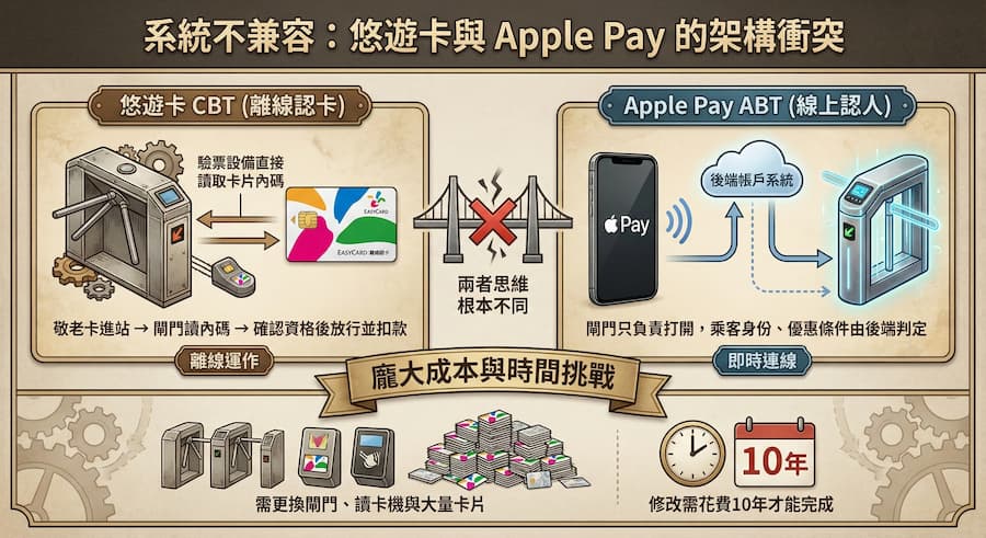 悠遊卡為何無法支援Apple Pay關鍵原因解析 2