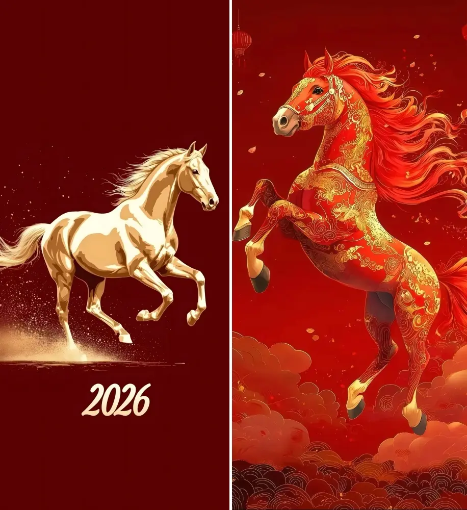2026 year of the horse wallpapers iphone android b10