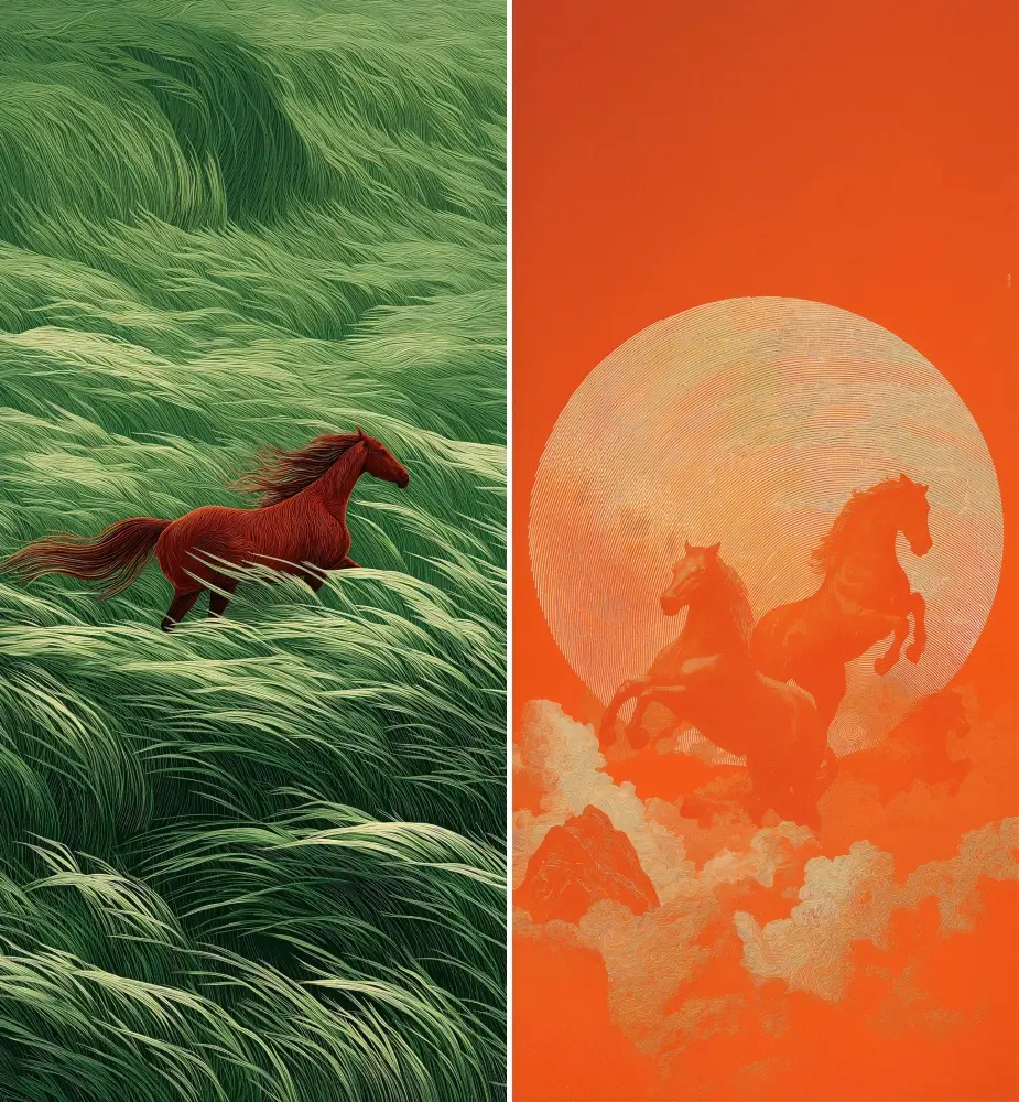 2026 year of the horse wallpapers iphone android b61