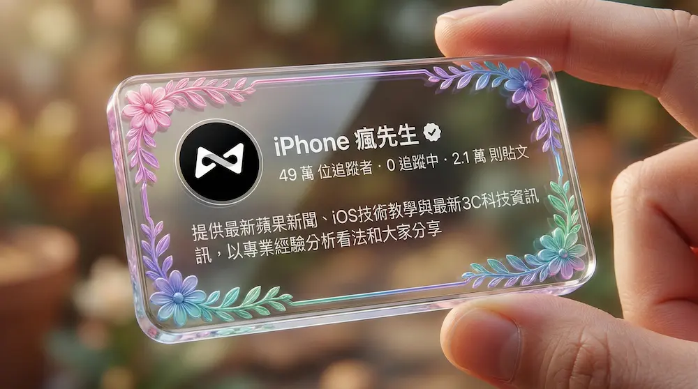 透過AI製作透明個人玻璃名片技巧教學 7