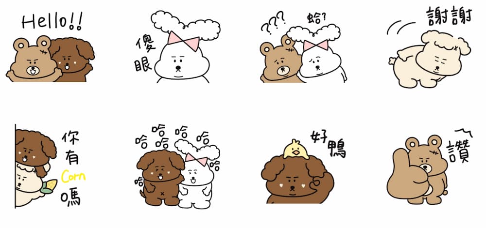 7. 首爾妹 × HOOLOOLOO 限時貼圖