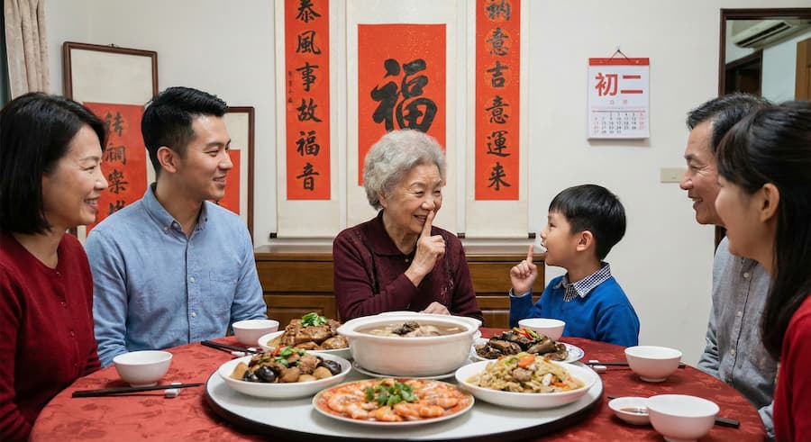 lunar new year day 2 taboos maiden home c1