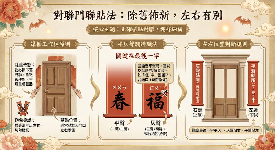 過年春聯怎麼貼？大門貼春聯4大貼法整理 1