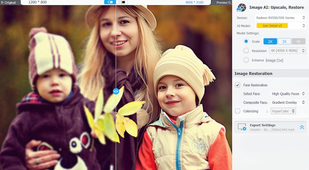 AI圖片修復：模糊老照片一秒重生