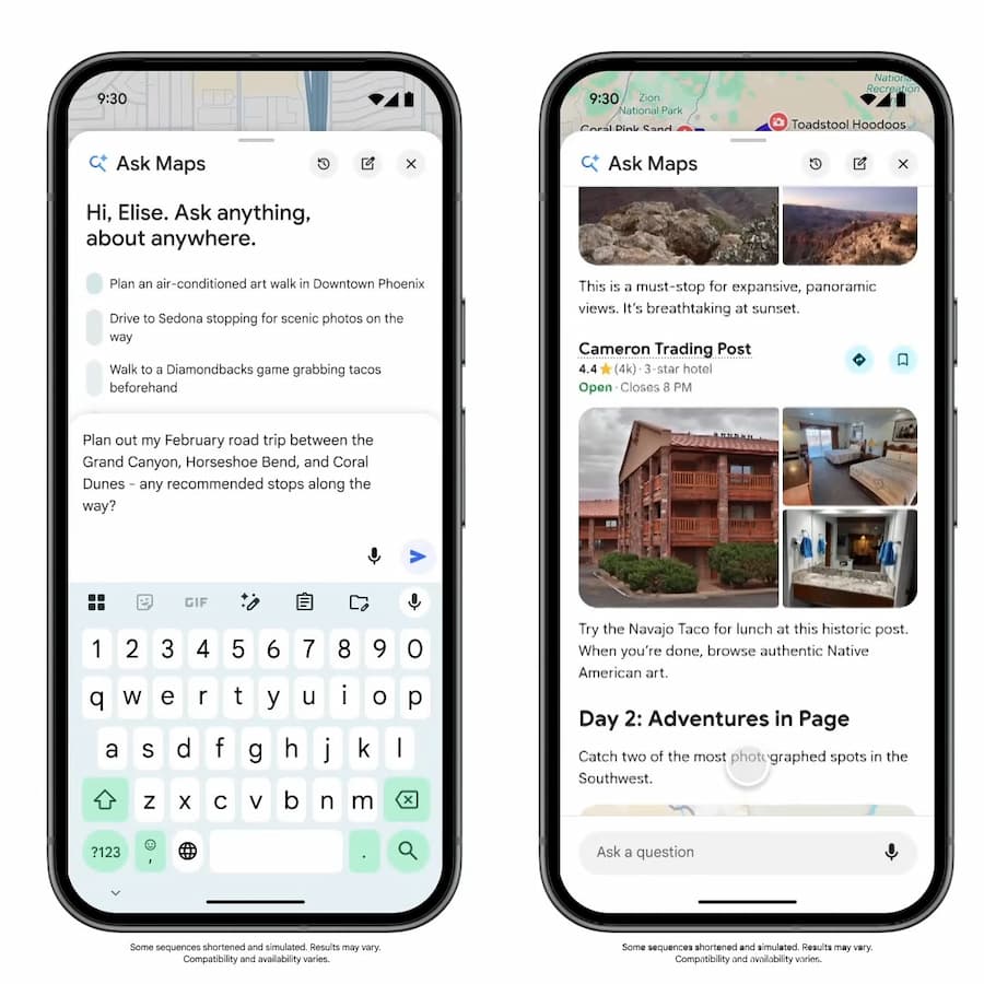 google maps gemini ai features 3d view highlights a1
