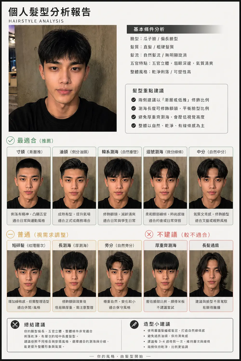 ChatGPT個人髮型分析AI指令怎麼用 7