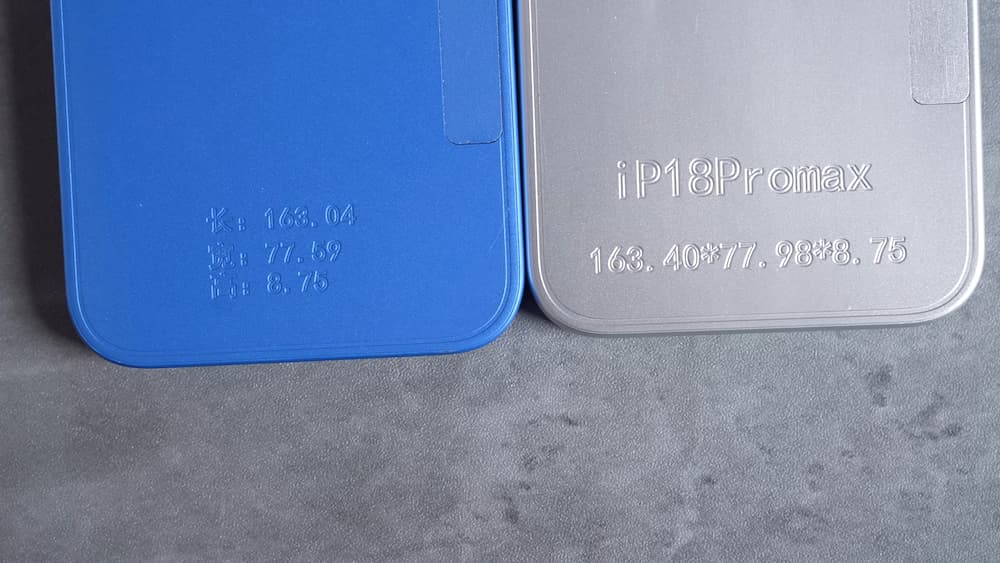 機身厚度同步增加 1