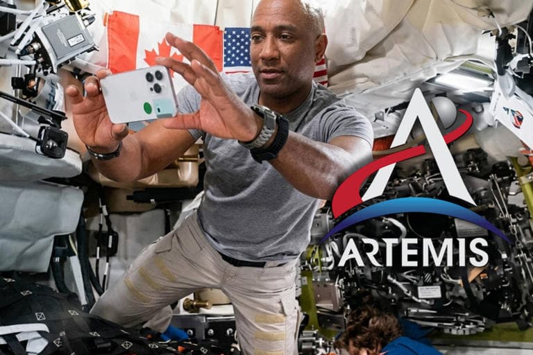 蘋果iPhone手機上太空史：從實驗室玩具到官方指定設備 2