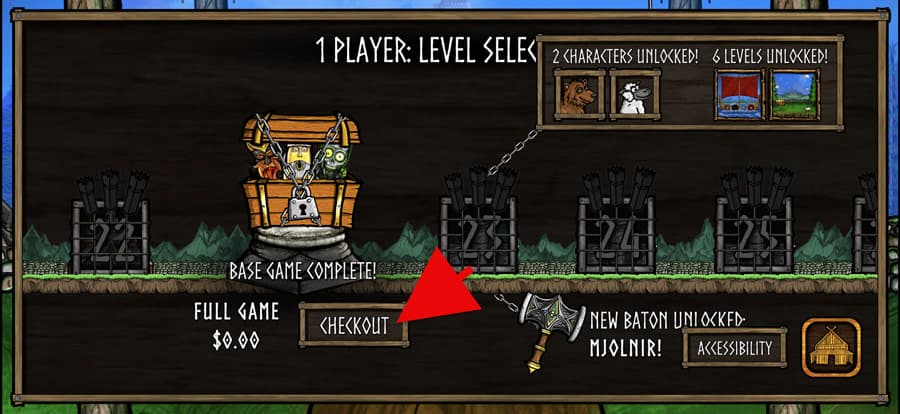 如何領取《Viking Trickshot》內購完整遊戲 2