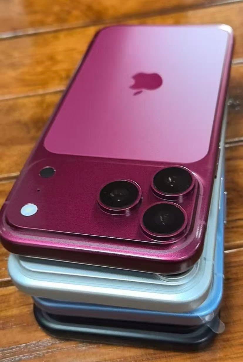 apple reveals iphone 18 pro colors a3