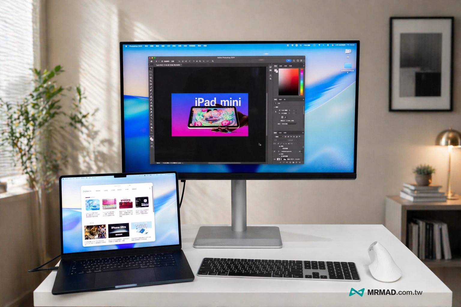 一線整合桌面方案Thunderbolt 4 + 96W 供電2