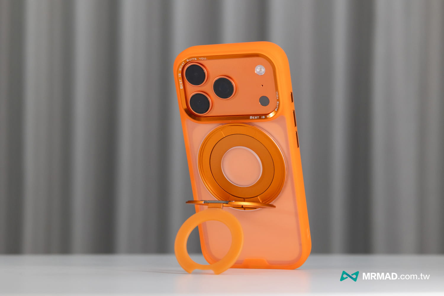 iPhone 17 柔石支架指環保護殼開箱9