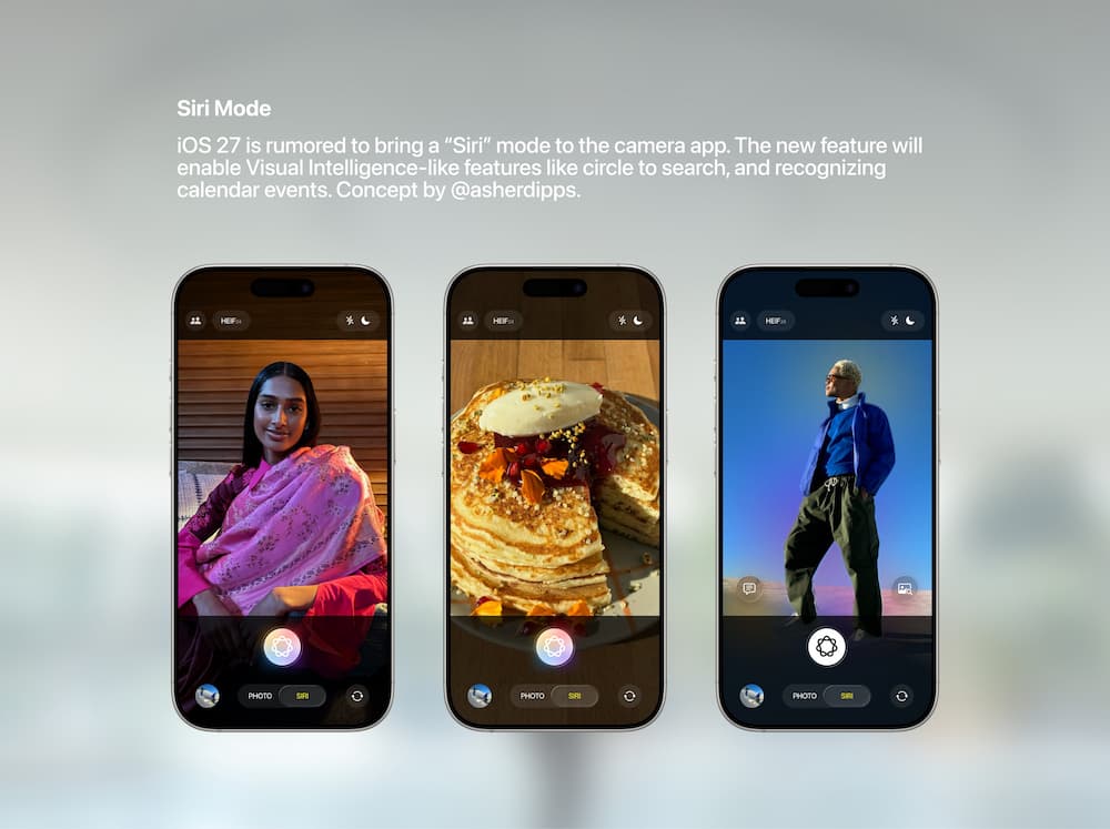 iOS 27 iPhone相機App全新介面新亮點搶先看 3