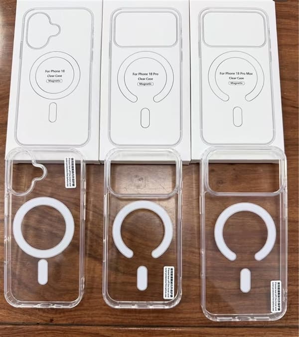 iPhone 18 Pro透明殼疑似回歸經典MagSafe圓環設計