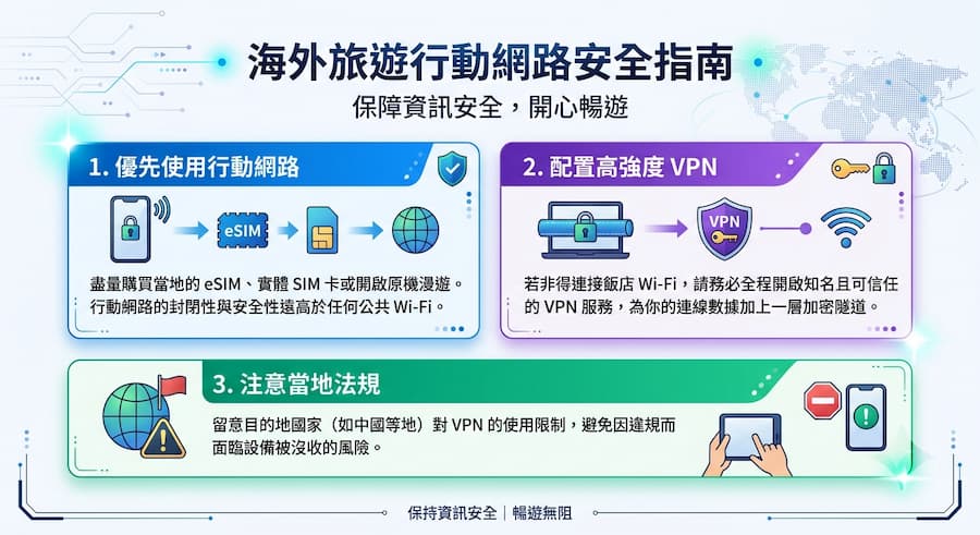打造行動防護罩：Apple 生態系出國前的 3 步驟設定 2