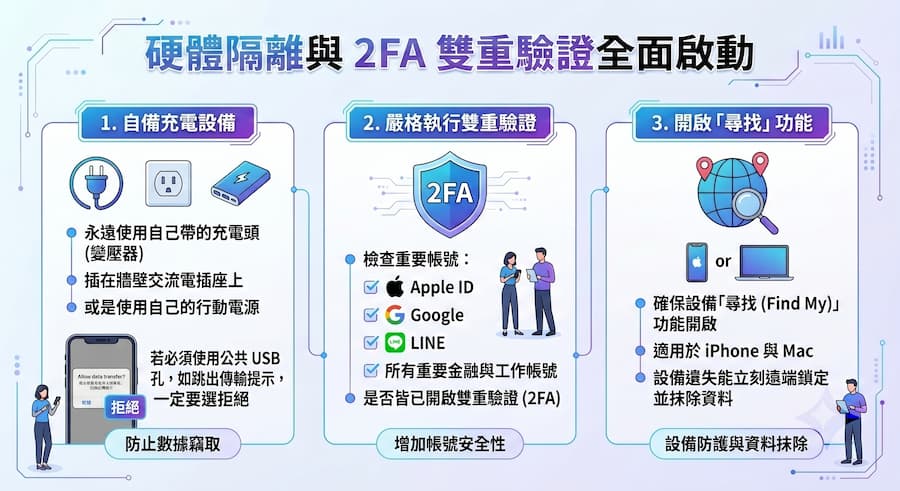 打造行動防護罩：Apple 生態系出國前的 3 步驟設定 3