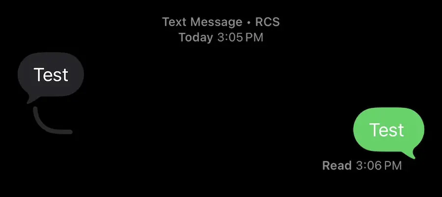 RCS 訊息加入行內回覆功能