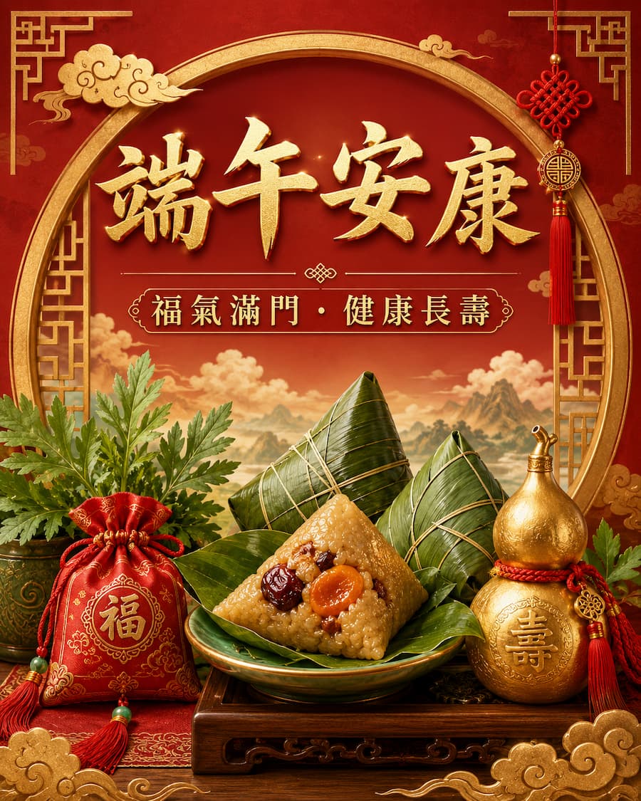 happy duanwu festival 2026 stickers download a2