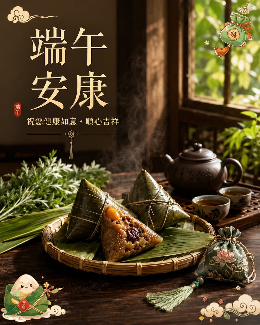 happy duanwu festival 2026 stickers download a7