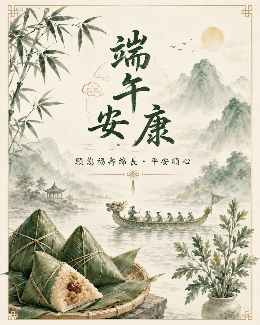 happy duanwu festival 2026 stickers download a8