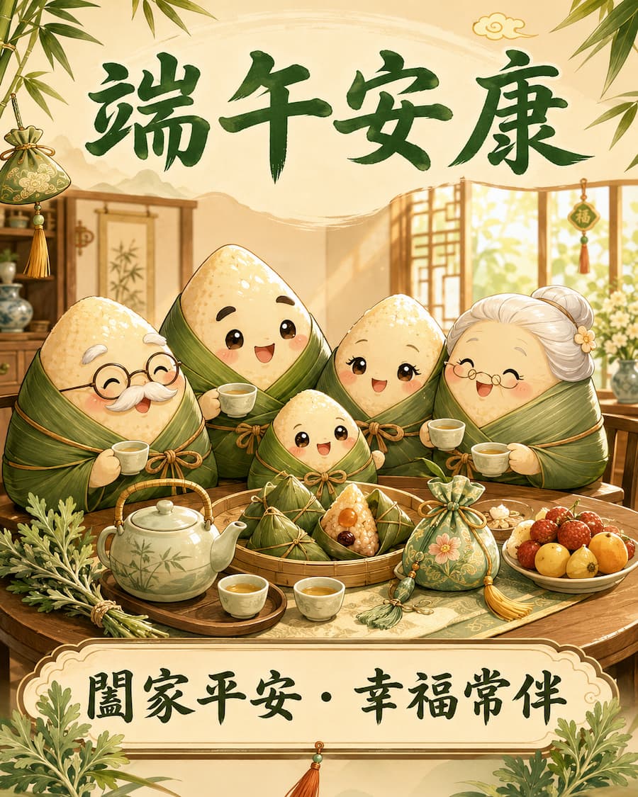 happy duanwu festival 2026 stickers download a9