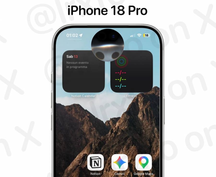 iphone 18 pro smaller dynamic island a3