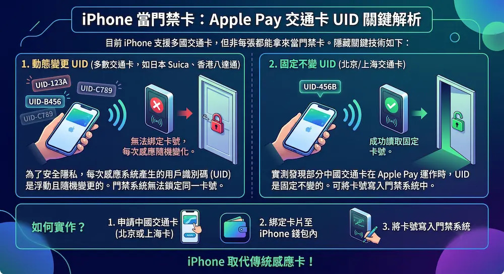 為什麼 iPhone 可以當門禁卡