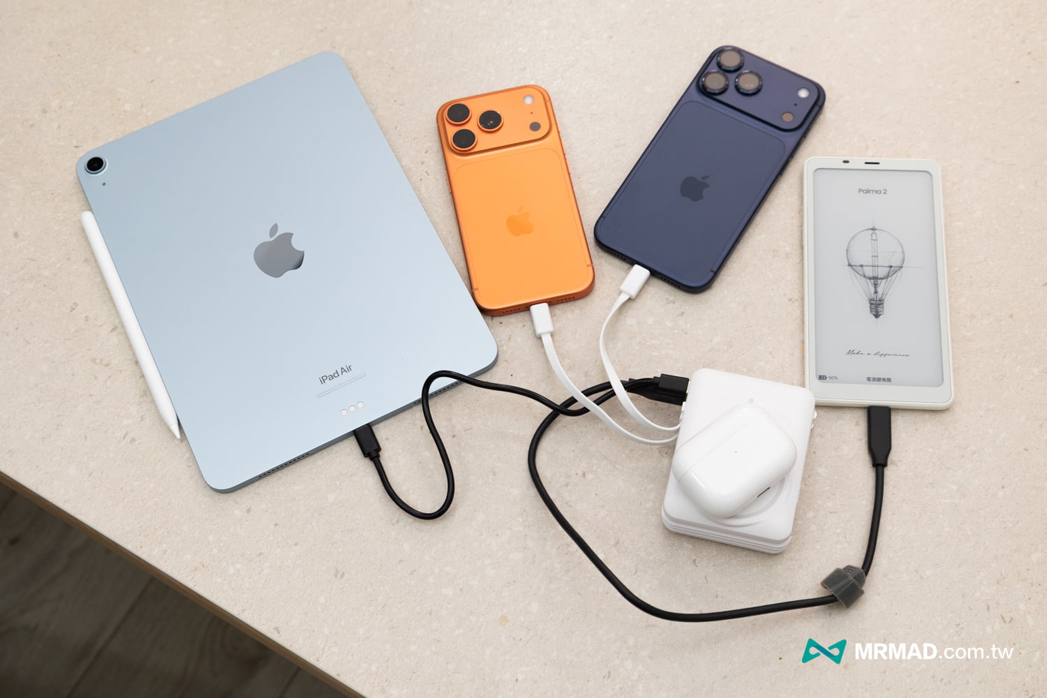 MEGA KING 10000 固態磁吸防爆行動電源 冰曜白開箱評測22