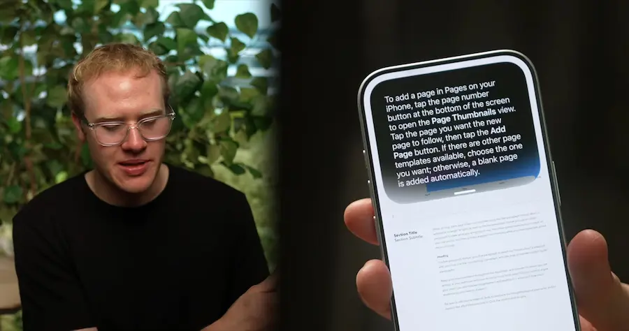 蘋果 Siri AI 功能實測3:跨 App 自動化與視覺辨識 3