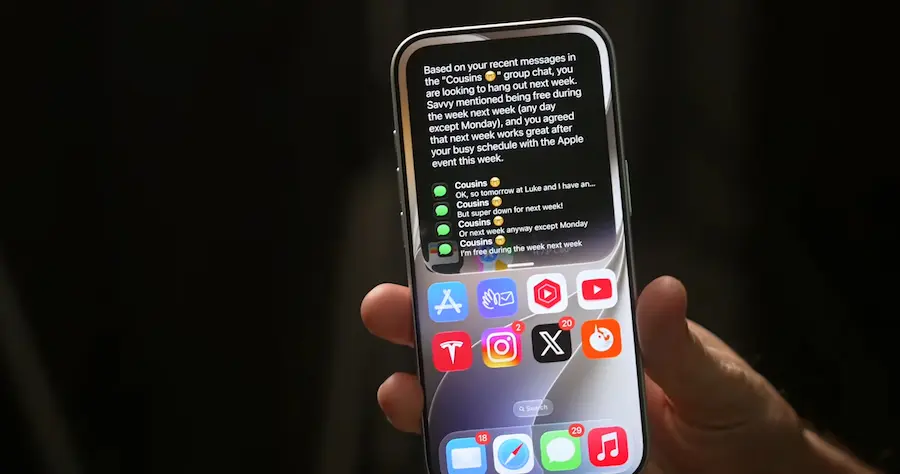 蘋果 Siri AI 功能實測1:個人情境與搜尋功能 5