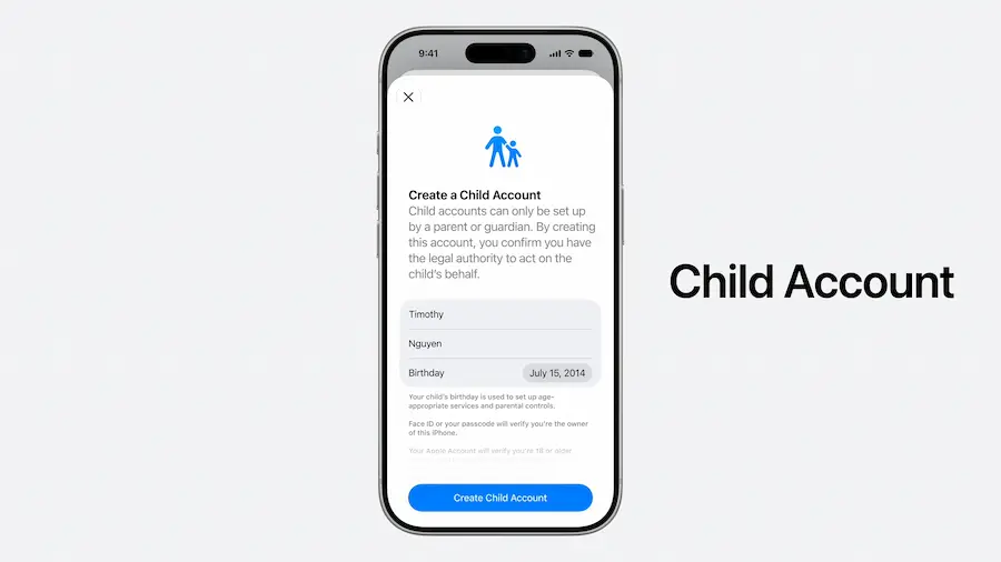 WWDC 2026 亮點三:家長監護與兒童帳號