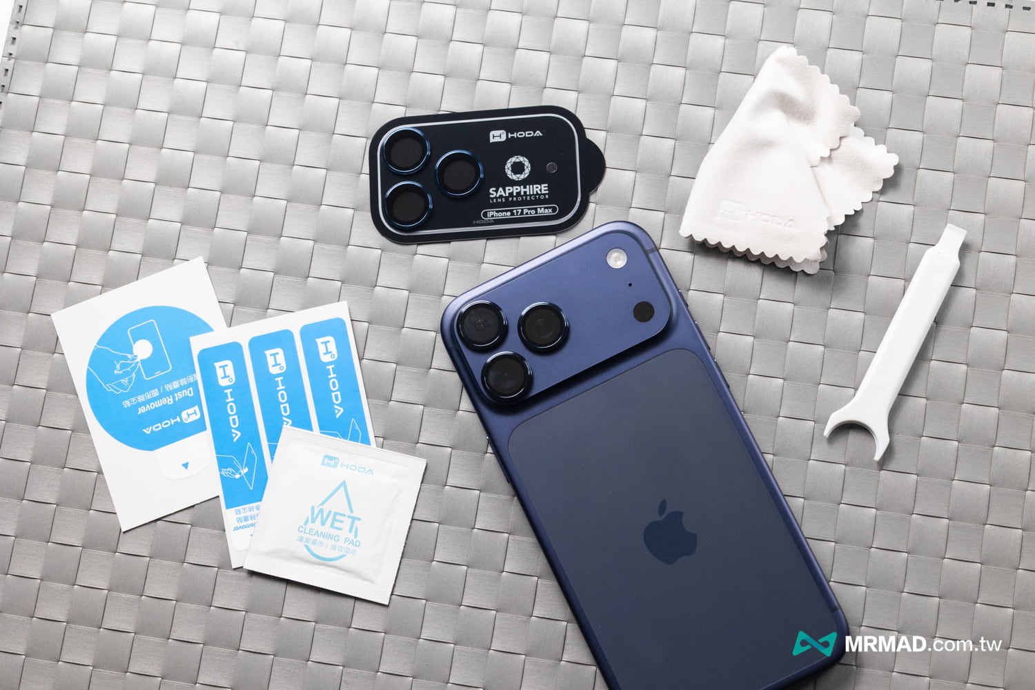 【同場加映】HODA iPhone 17 鏡頭貼開箱:相機鏡頭也需要完整防護2