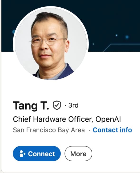 OpenAI要求職者攜帶Apple零件與原型參加面試