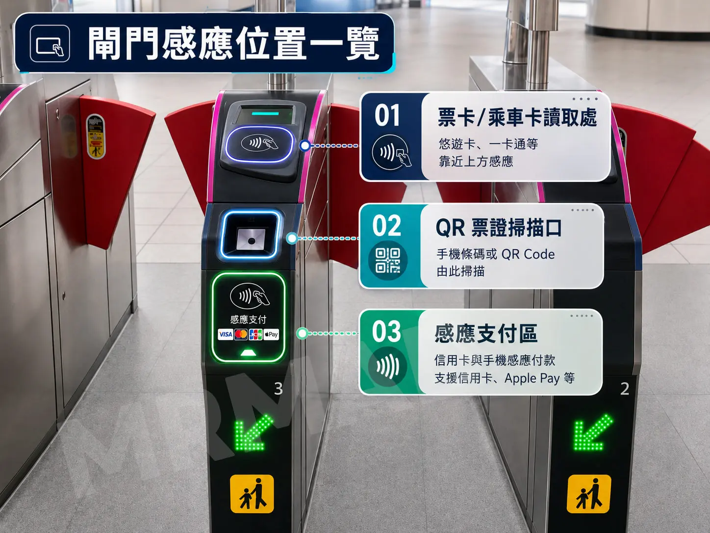 為何不能直接把信用卡感應區設在更高位置？北捷將評估設備調整