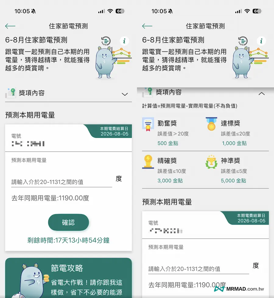 節電挑戰和節電預測活動 1