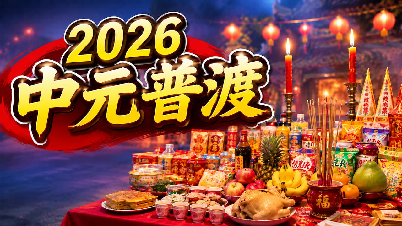 2026 ghost festival zhongyuan pudu complete