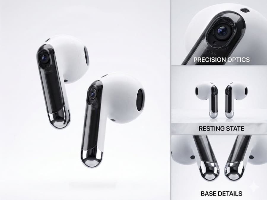 apple airpods camera ai leak 2027 a1