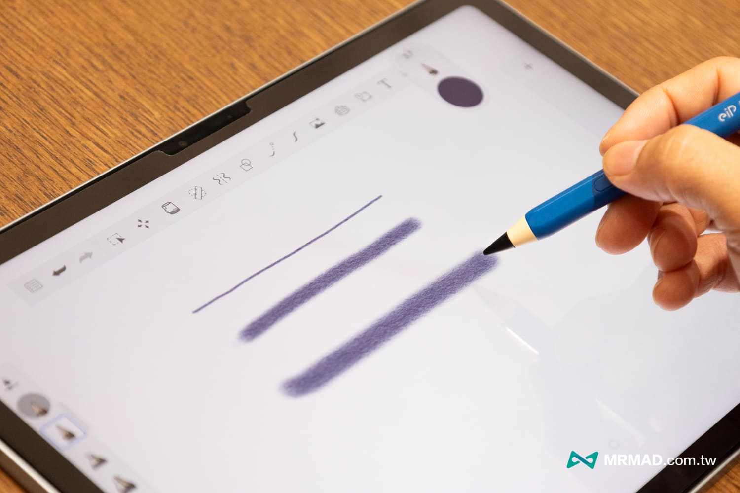 eiP Pencil X Classic傾斜感應可模擬鉛筆與馬克筆筆觸