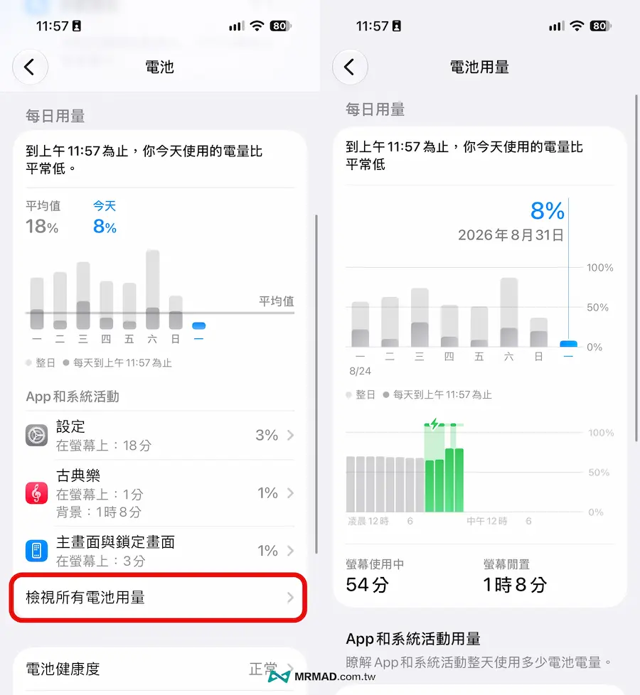 如何查看iPhone哪些App最耗電