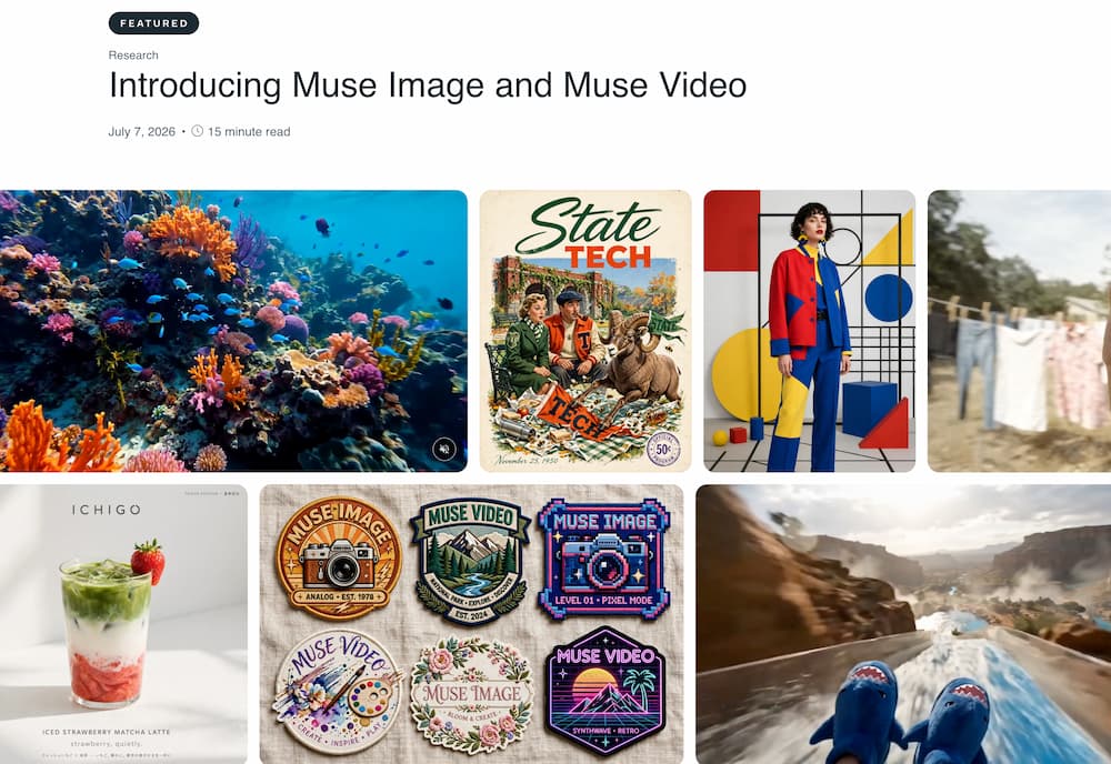 Muse Image 是什麼?可用文字指令生成及修改AI圖片