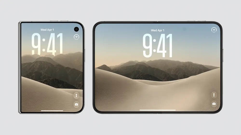 iPhone Duo:蘋果首款摺疊iPhone 1